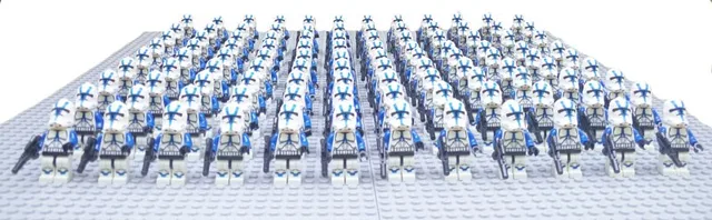 100PCS/LOT Custom STAR WARS 501st Legion Clone Trooper