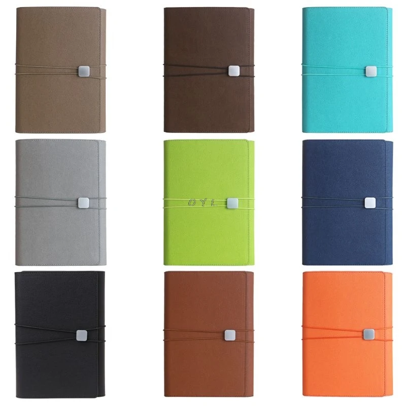 

Spiral A5 Notebook Notepad Business Office Meeting Loose-leaf Diary Journal Gift Multifunction Card package, wallet
