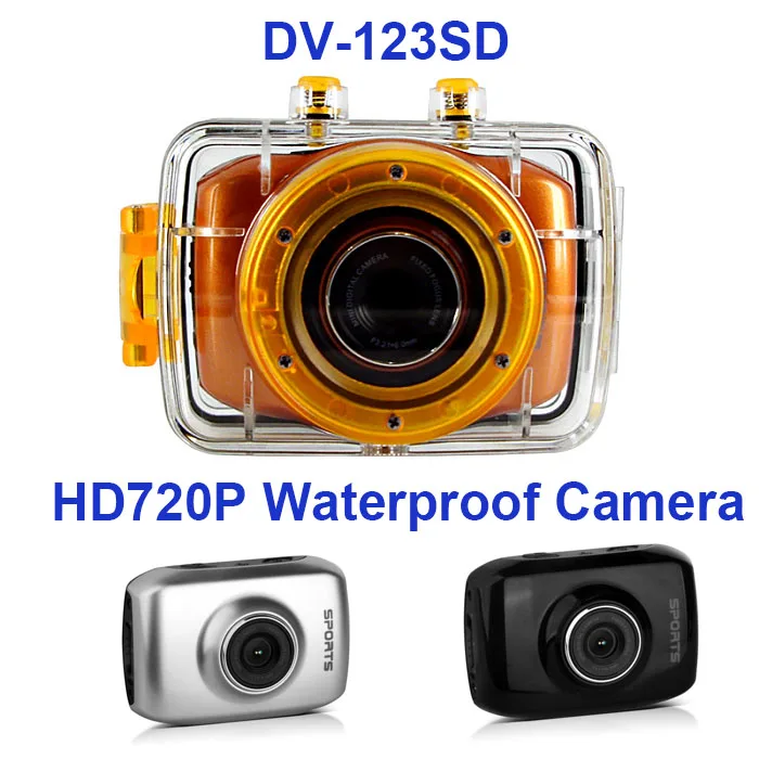 Лидер продаж 2017 winait перезаряжаемая литиевая батарея HD 720p Спортивная Экшн камера