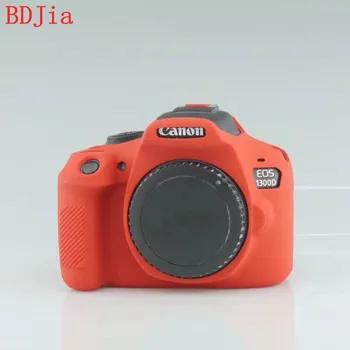 

High Quality Soft Silicone Camera Case Bag Cover for Canon 1300D (Any Lens) DSRL Camera In 3 Color,Free Shipping