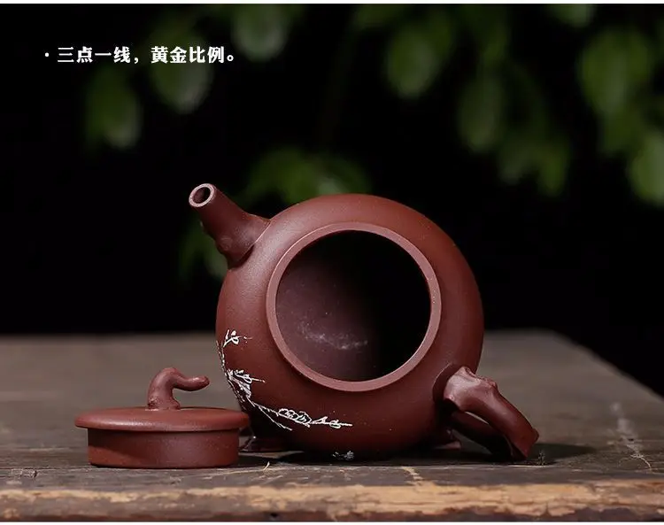 Kungfu Teaware Аутентичные ручной работы сырой руды дерево ворс резьба деньги поддерживает один замена распределения