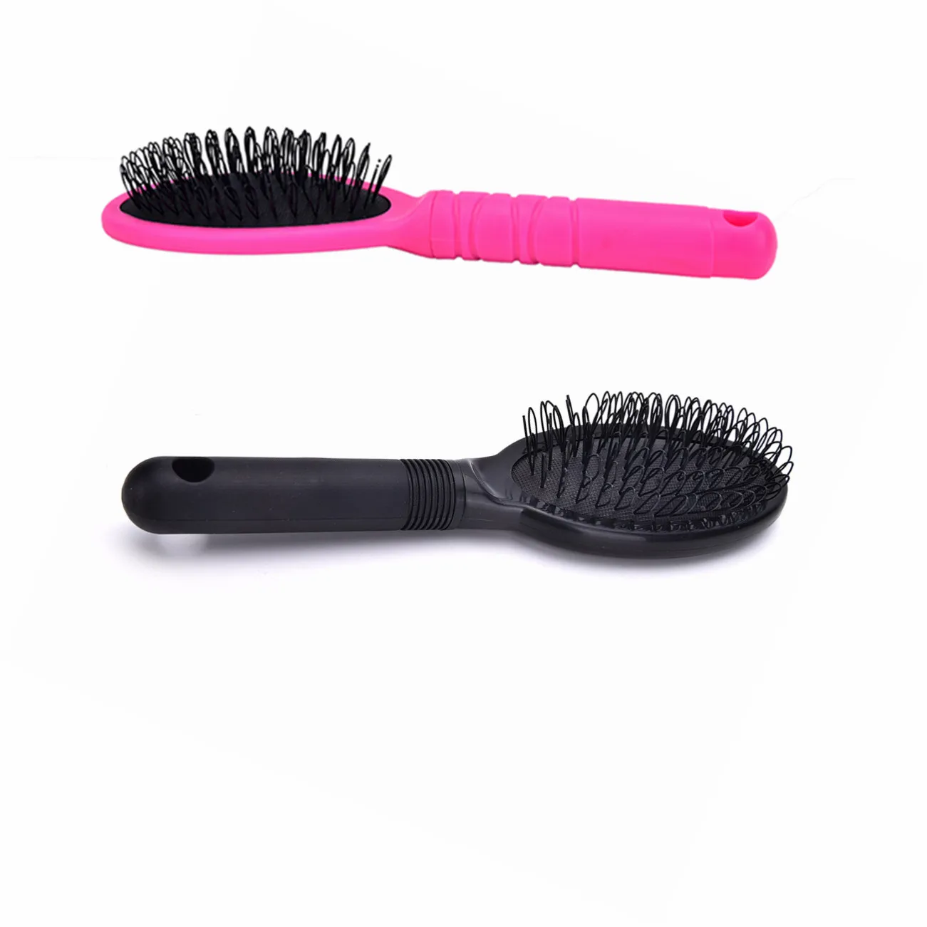 

2 Colors Styling Brushes Tools Supply Women Hair Extension Hairbrush Brush Loop for Silicone Micro Ring Fusion Bond