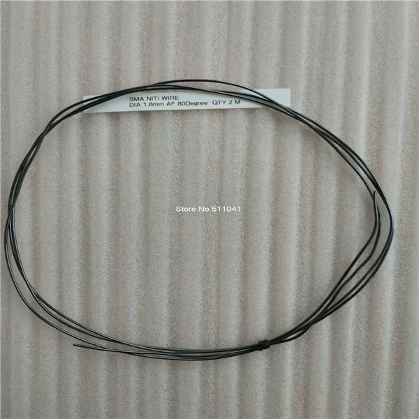 Nitinol никелевый титановый провод высокой температуры Ni-Ti сплав провода 1,6 мм * 1000 мм AF 80 degr, бесплатная доставка
