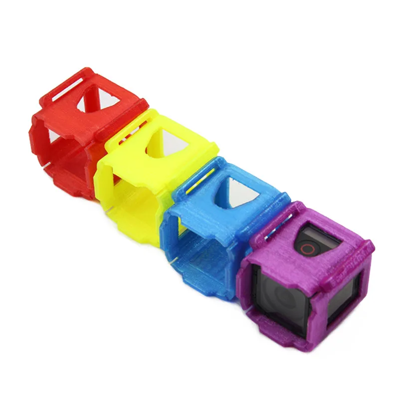 

ZJWRC Mini Camera Mount TPU Protective Case 3D Printed for Gopro Action Sports Camera For RC FPV Racing Drone DIY Accessories