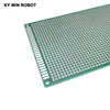 1 Unidad 8 unids x 12 cm 80x120mm doble lado prototipo PCB placa de circuito impreso Universal Protoboard para Arduino ► Foto 2/6