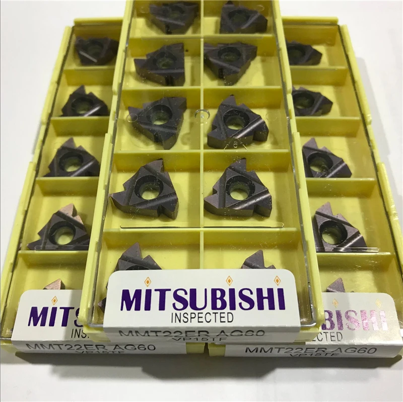 

30pcs MMT22ER AG60 VP15TF MMT 22ER AG60 VP15TF New Carbide Inserts Thread Turning tool