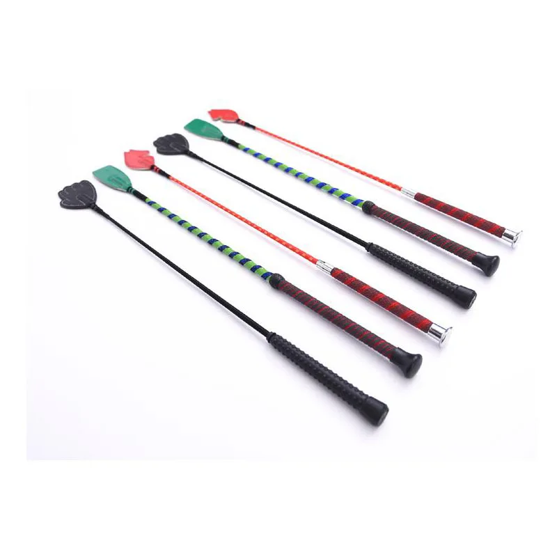 60cm Soft Leather Whips Kids Equestrian Horse Riding Crop Popular Simple Stylist Design Horse Racing Equipment 60cm Soft Leather Whips Kids Equestrian Horse Riding Crop Popular Simple Stylist Design Horse Racing Equipment