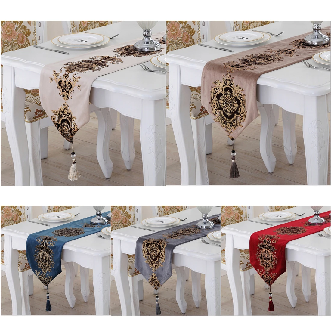 Европейский стиль гостиная Настольная дорожка декоративные скатерти шкафчик для обуви ткань пылезащитный чехол прямоугольный