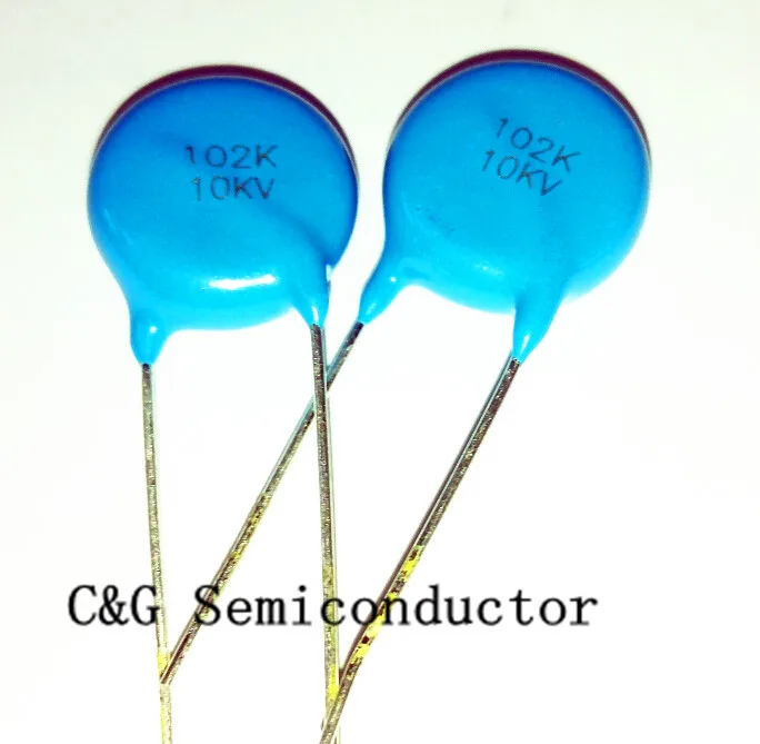 New 20pcs 10KV 1000PF 102 High Voltage Ceramic Capacitor