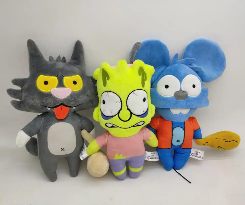 itchy and scratchy plush