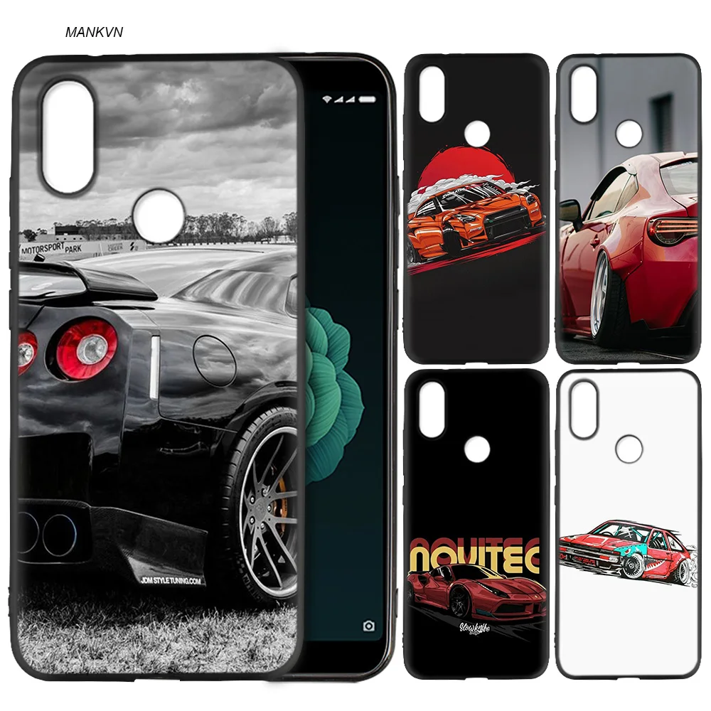 

Sports Pattern Silicone Case Cover for Xiaomi A2 Lite A1 Redmi S2 Note 5 Plus 6 6A 4 4X Pro Poco F1 Soft Shell Drift Cars Auto