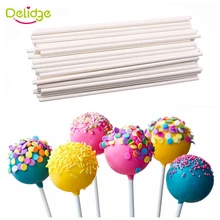 Delidge 50 шт./компл. 15 см Еда-Класс однотонные Бумага палочка для леденца поп-палочки для торта для шоколадная сахарная Карамельный цвет леденца инструмент для наклеивания