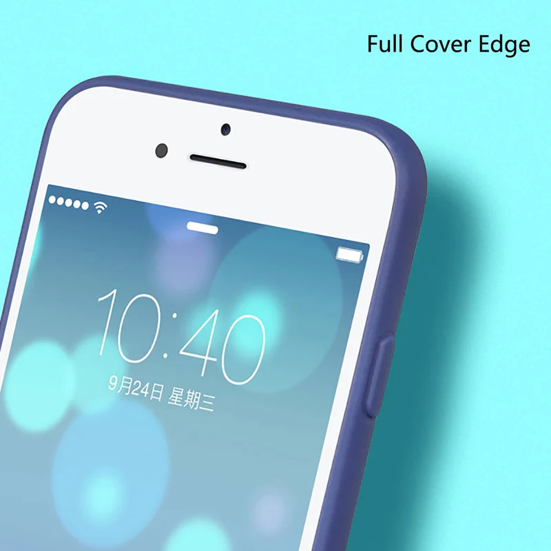 COQUEN Soft Silicone Case For iPhone 6 S 6s 7 8 Plus 7Plus 8Plus Phone Cases Cute Candy For iPhone 5s se 5 X Xs Mas XR 7 Case On