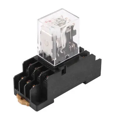 

HH54PL AC 36V Катушка 4PDT 14Pin 35 мм din-рейка электромагнитное реле питания