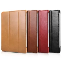 ICarer для iPad Pro 11 дюймов iPad Air 10,5 Mini5 Mini 5 чехол из натуральной кожи для iPad Pro 12,9 дюйма iPad air 3