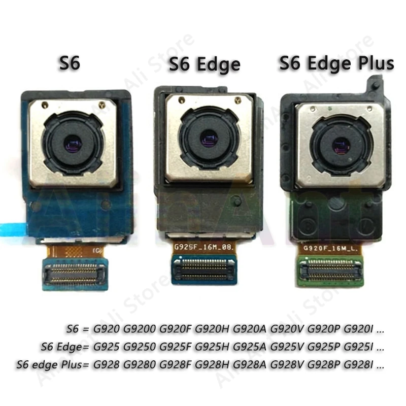 Задняя камера для Samsung Galaxy S6 Edge Plus G920H G925H G928H G920F G925F G928F основная задняя гибкий