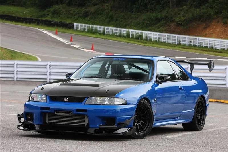 1995-1998 Nissan Skyline R33 GTR OEM Front Bumper Auto Select Style Canard FRP (15)