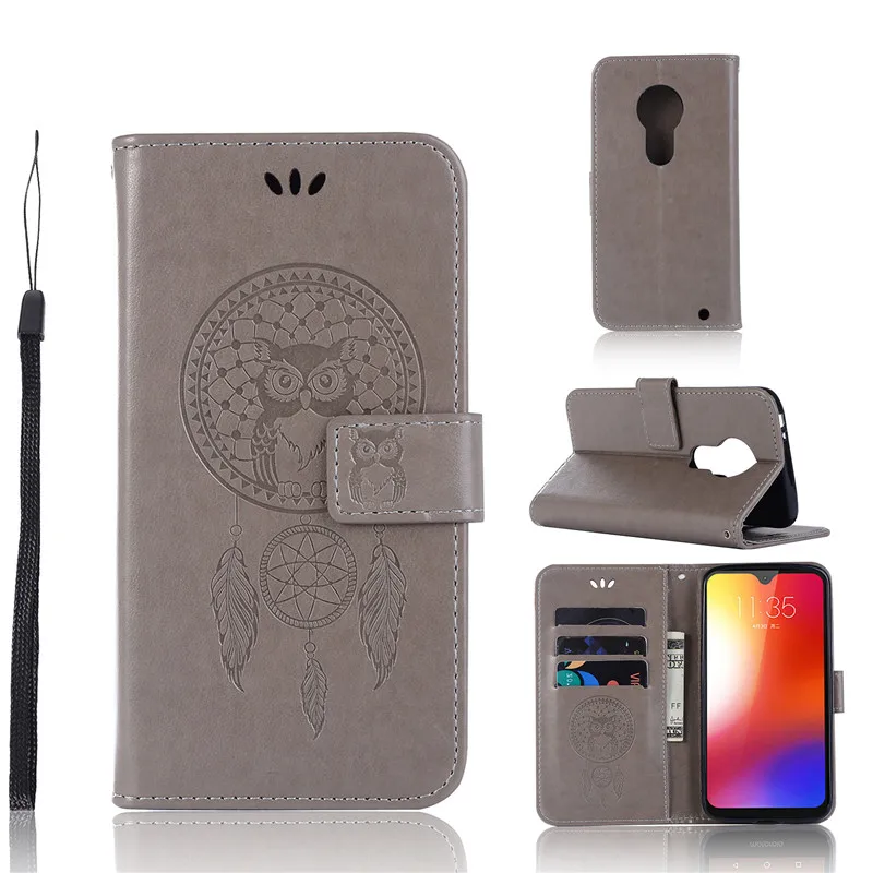 Для Motorola Moto G7 Plus чехол Чехол-книжка кошелек Обложка на заднюю панель из