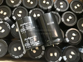 

2019 2pcs/5pcs Japan Ruby RUBYCON 450v560uf VXG 35x50mm aluminum electrolytic capacitor Odroid real free shipping 560uf 450v
