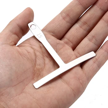 

IRIN 1 Set Understring Radius Gauge Stainless Steel With Bridge Pin Puller Luthier Tools Guitar Parts 7*6.5cm