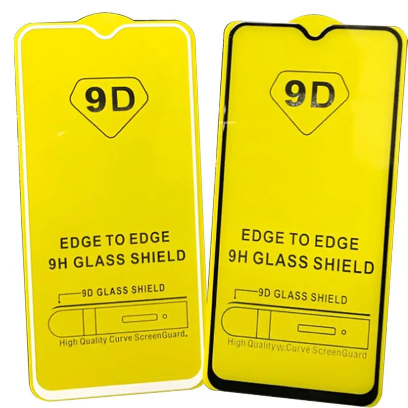 50 шт./лот 9D & 5D полное покрытие закаленное стекло для Xiaomi MI 9SE Redmi Note 7 Pro Go защита