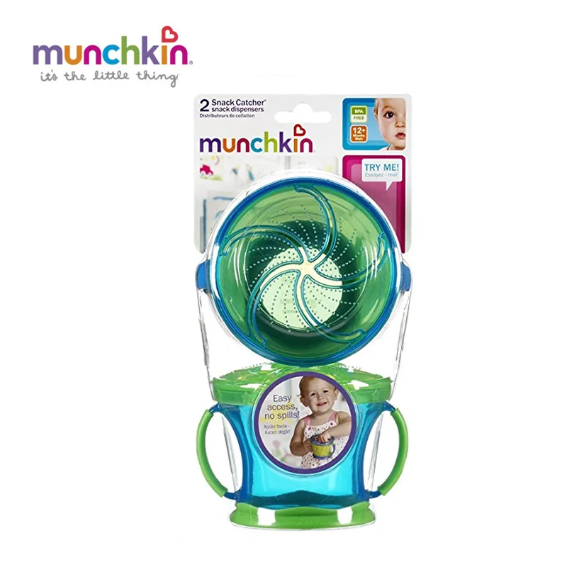 Munchkin Snack Catcher чашка 1 шт. 9 унций Бесплатная доставка по всему миру Цвета случайной