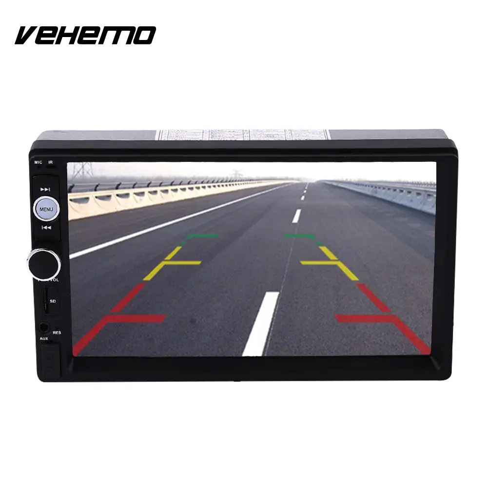 

7020 7 Inch Car AUX Audio Stereo MP5 Player FM Radio Remote Control Touch Screen