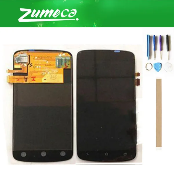 

High Quality For HTC One S Z520e LCD Display Screen+Touch Screen Digitizer Assembly Replacement Part Black Color With Tape&Tool