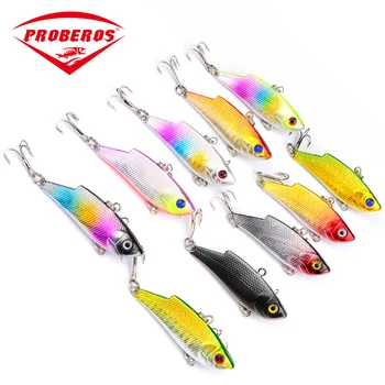 

Long throw VIB Minnow fishing lures 55mm/10g With 6# Hooks Hard Bait Freshwater Bait Pesca Sinking bait Crankbait For Sea Lake
