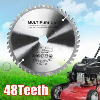 

165mm 48 Teeth Tungsten Steel Multi-function Round Wheel Disc Wood Plunge Saw Blade For Woodworking Cutting Durable