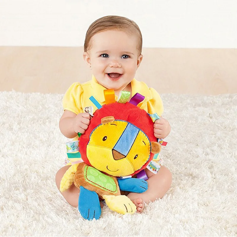 

Baby Rattle Ring Bell Baby Toy Soft Plush Elephant Crib Bed Hanging Animal Teether Animal Newborn Infant Early Educational Doll