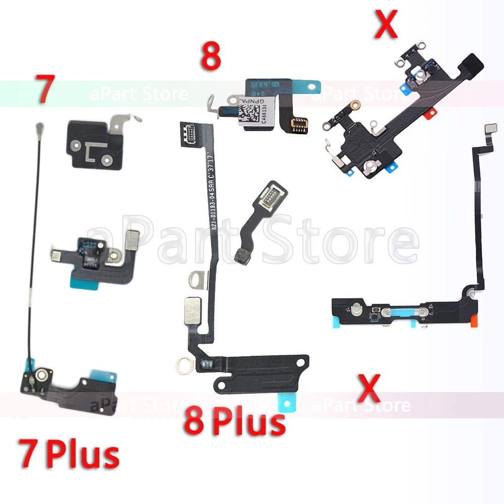 

Wifi Bluetooth NFC WI-FI GPS Signal Antenna Flex Cable Cover For iPhone X Xs Max XR Original Repair Spare Part
