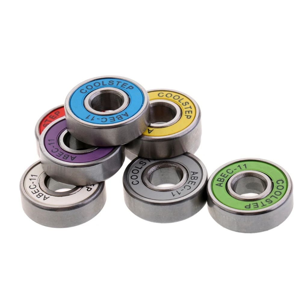 16Pcs ABEC 11 LONGBOARD SKATEBOARD BEARINGS Roller Skate Bearing
