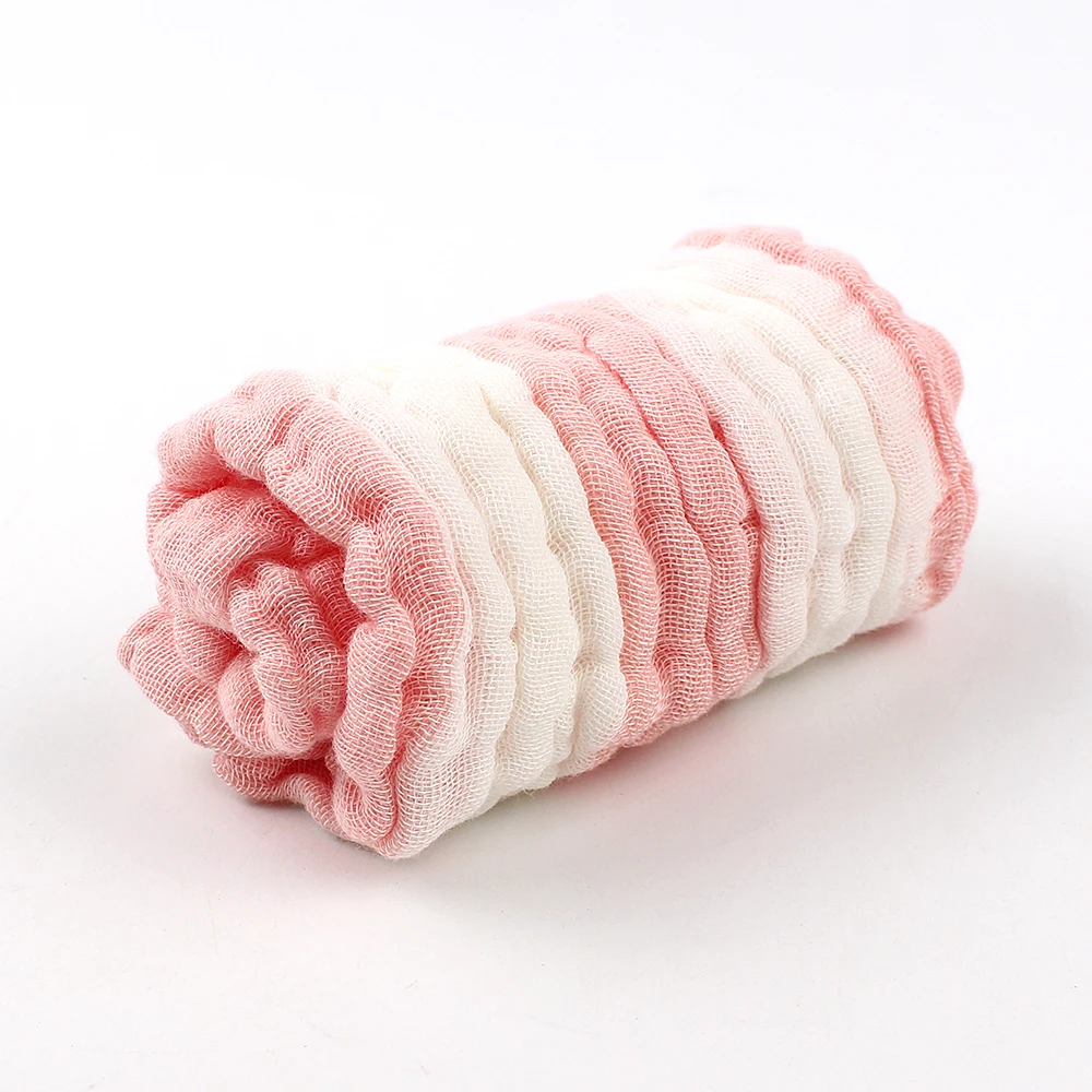 4 PCSLot Multifunction Baby Bath Towels 100% Cotton Gauze Towel For Newborn Baby Handkerchiefs Feeding Saliva Baby Care   (1)