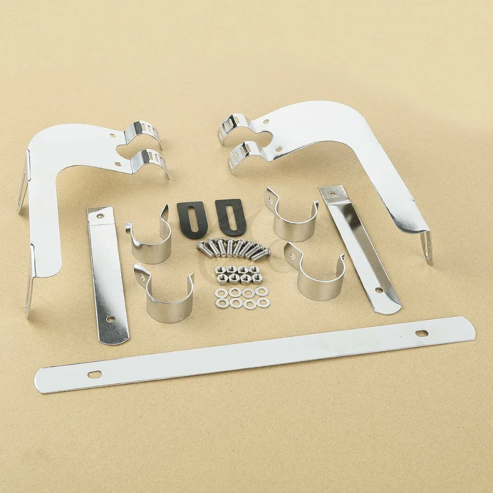 

39mm Windshield Screen Bracket fit For Harley Dyna Super Glide Sportster XL Custom