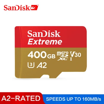 SanDisk Extreme и ультра Micro SD карты памяти UHS-I SDHC/SDXC C10 U3 V30 A1 16 ГБ 32 ГБ 64 ГБ TF карты для смартфона Камера Tablet и т. д.