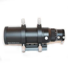 50 мм Finderscope с двойным спиральным фокусером полностью металлический кронштейн CCD направляющая область изображения для астрономического монокулярного телескопа 50200