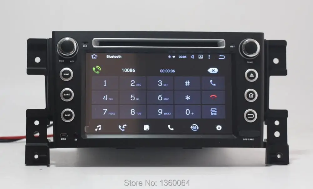 Cheap Quad Core Android 5.1 Car DVD for Suzuki Grand Vitara with Navigation system Radio WIFI 4G audio video player support OBD DVR 13