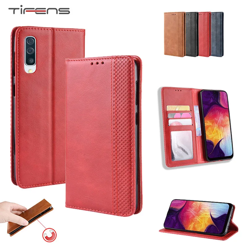

Phone Case For Samsung A70 A50 A20E A30 A20 A90 A80 A60 A40 A10 M10 M20 M30 A40s Leather Flip Wallet Magnetic Card Holder Cover