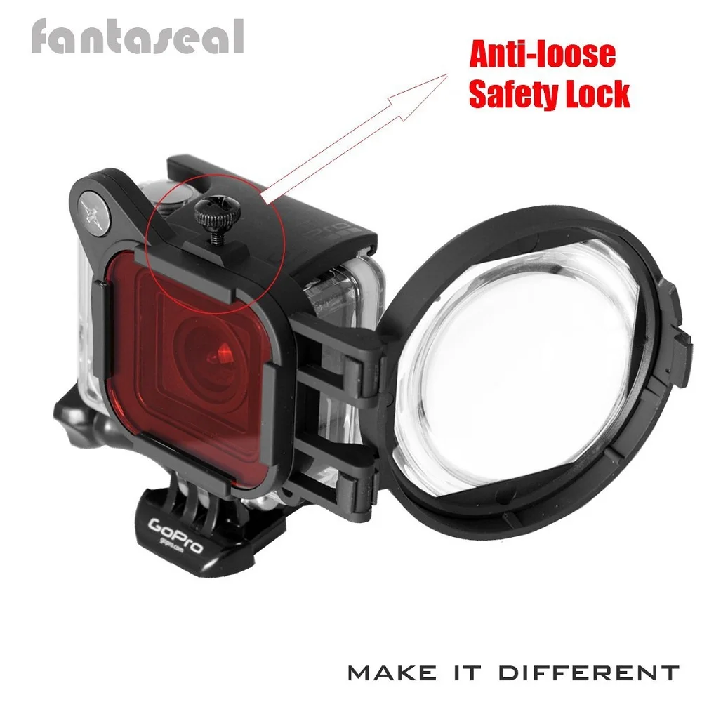 Fantaseal 2in1 Diving Lens Filter for GoPro Hero 4