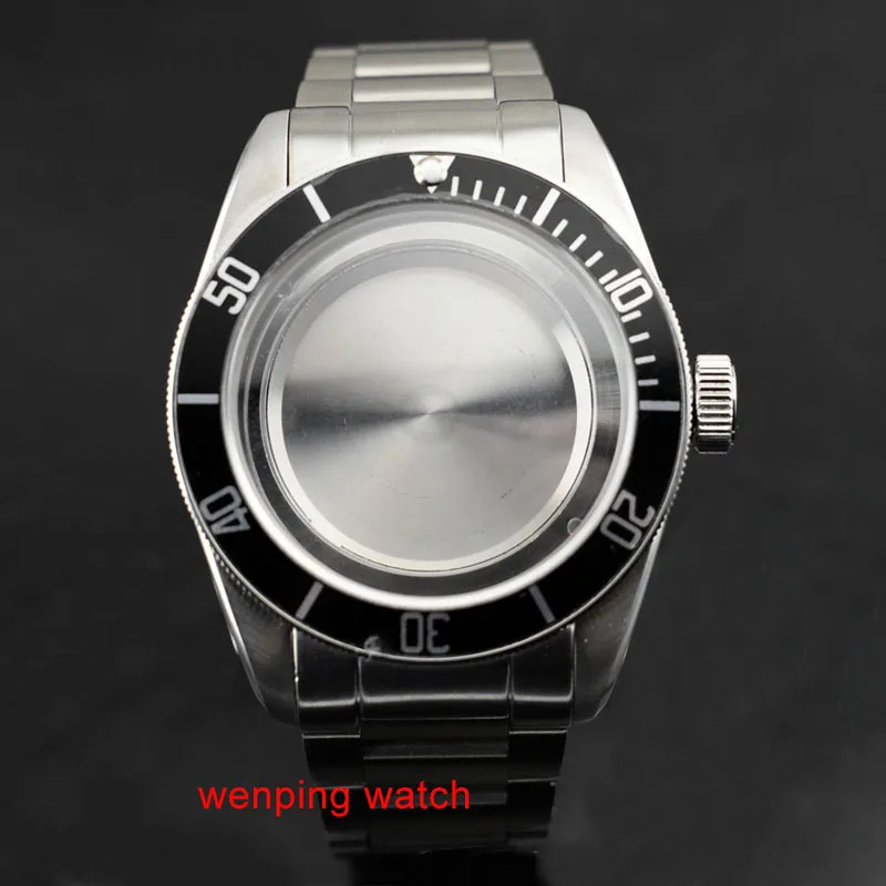 41 мм корпус из нержавеющей стали corguet sapphire fit eta 2836 miyota 8215 8205 для часов с