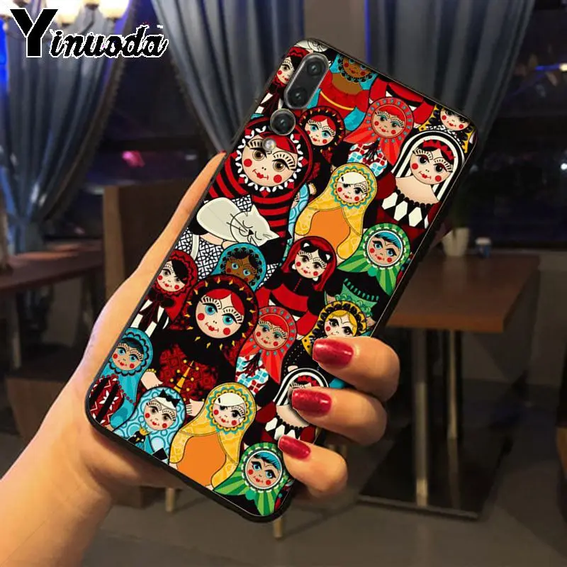 Cute Russian Dolls Pattern Matryoshka