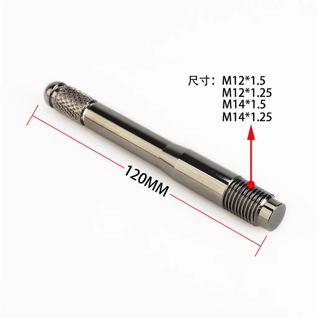 1 шт., новинка, многоцветные шпильки для шин M12x1.5, длина 120 мм, для немецких автомобилей, болты для номерного знака# P6