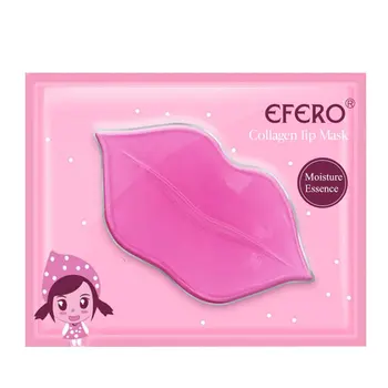 

1pcs Women Crystal Collagen Lip Mask Moisture Essence Lips Fuller Protein Crystal Gel Masks For Lip Skin Care