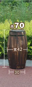 Дуб 100 см высокий декоративный деревянный реквизит для свадебной фотосъемки виноградный бочонок винный бочонок на заказ