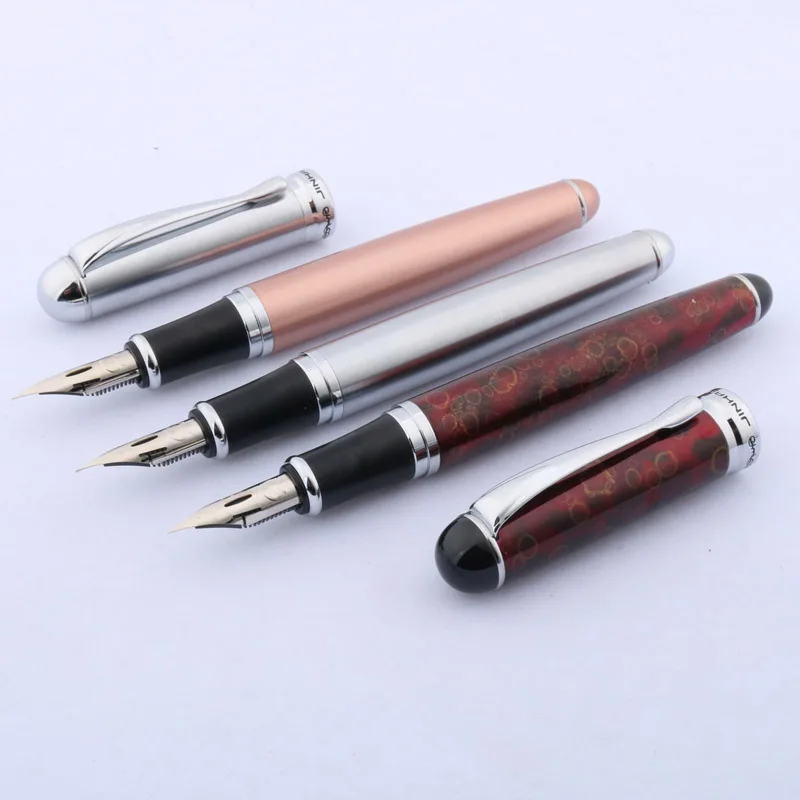 JINHAO 750 G перо изменение круглый корпус процветания тела английский медной каллиграфия перьевая ручка