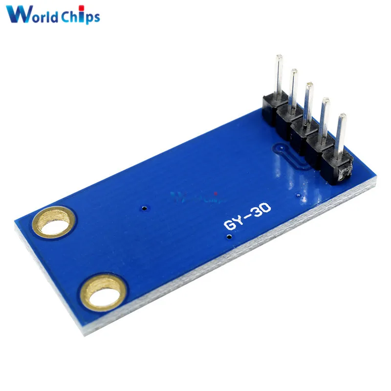 Модуль цифрового датчика интенсивности света BH1750FVI GY30 2 шт. для стандартной IIC