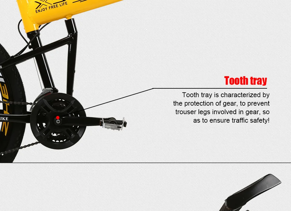 Discount Altruism X5 Pro Folding Bicycle 21 Speed Mens Mountain Bike 26 Inch Disc Brake Bicycle 15