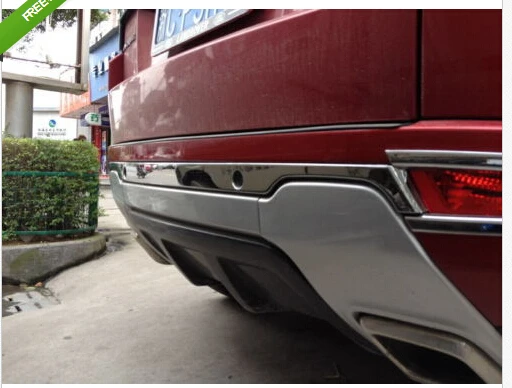 

CHROME REAR BUMPER STREAMER WITH PDC HOLE for RANGE ROVER EVOQUE DYNAMIC 2012 13