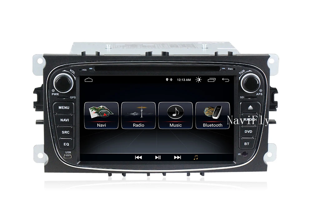 Cheap NaviFly Android 8.1 quad Core Car multimedia player for Ford focus/S-MAX/Mondeo/C-MAX/Galaxy car gps navigation navi 2 din 11